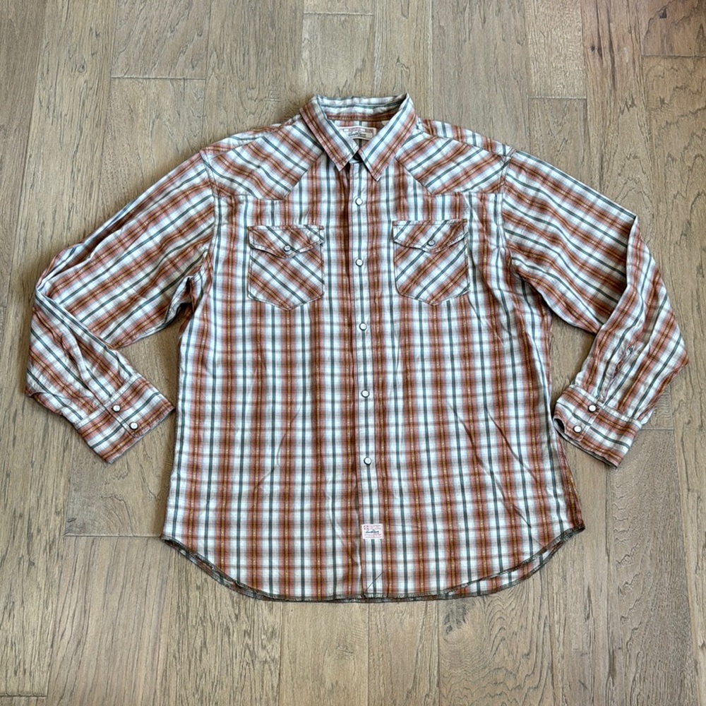Men’s XXL Signature by Levi Strauss Classic Western Fit Shirt
